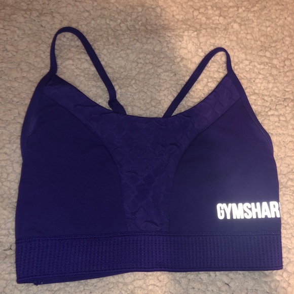 Gymshark Other - Geo Mesh Gymshark sports bra: indigo